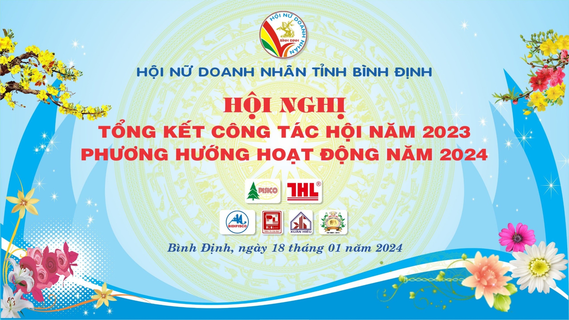 Hội nghị Tổng kết hoạt động năm 2023 của Hội nữ doanh nhân Bình Định 