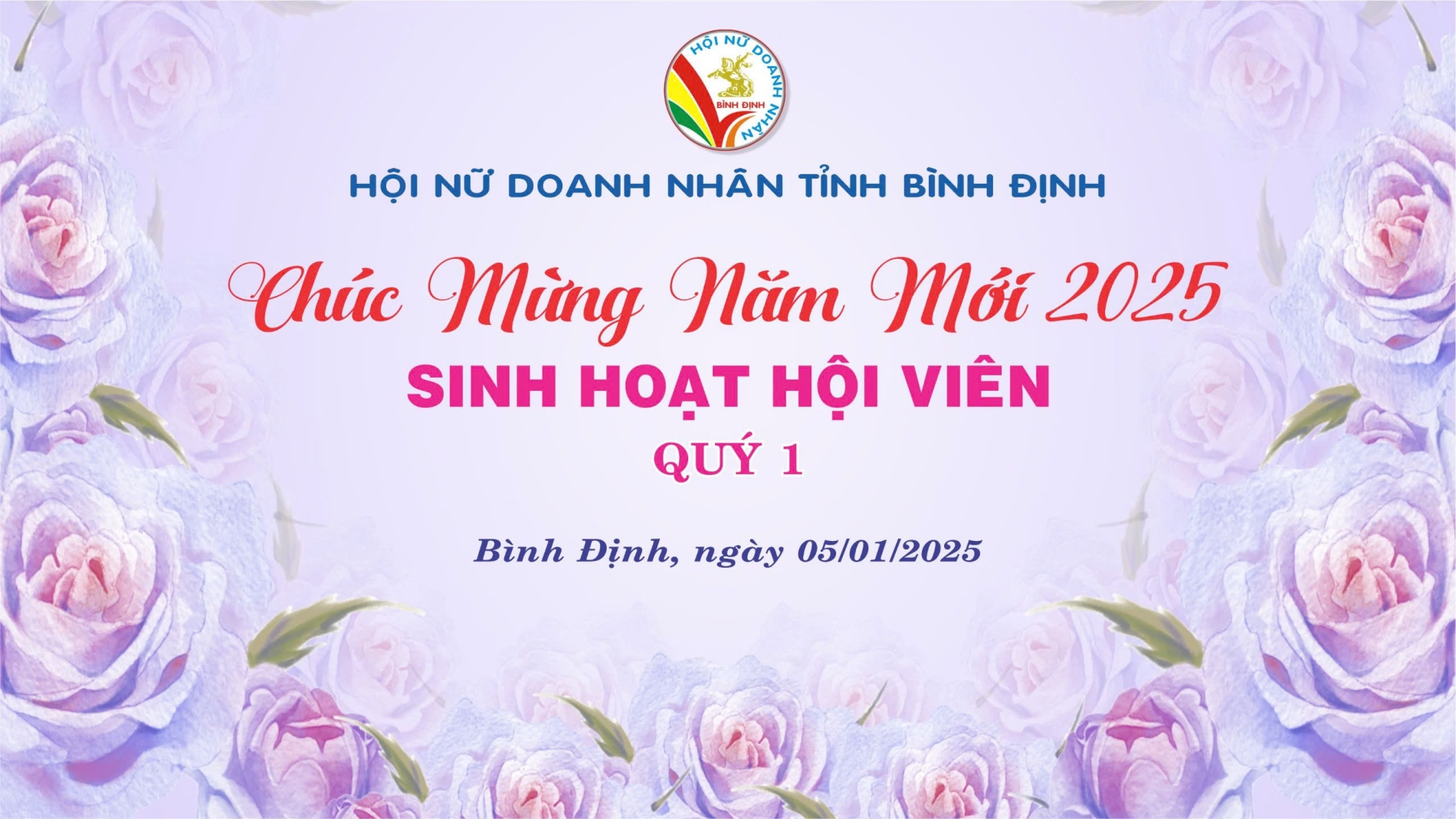 HỘI NỮ DOANH NHÂN TỈNH BÌNH ĐỊNH TỔ CHỨC SINH HOẠT HỘI VIÊN QUÝ I-2025 